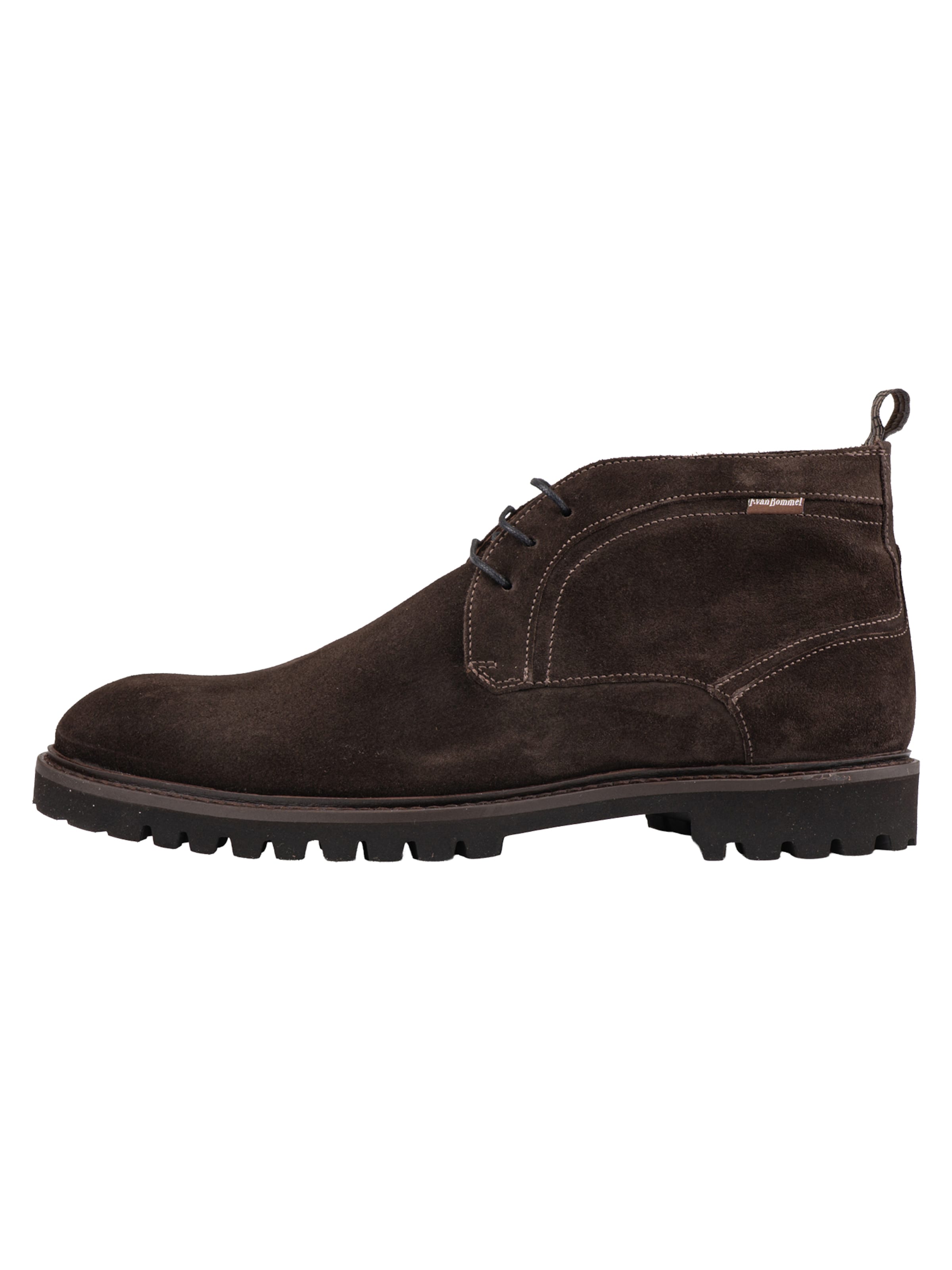 Boots stringati 'De Floter 01' di Floris van Bommel in marrone: frontale
