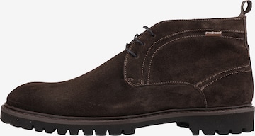 Boots stringati 'De Floter 01' di Floris van Bommel in marrone: frontale