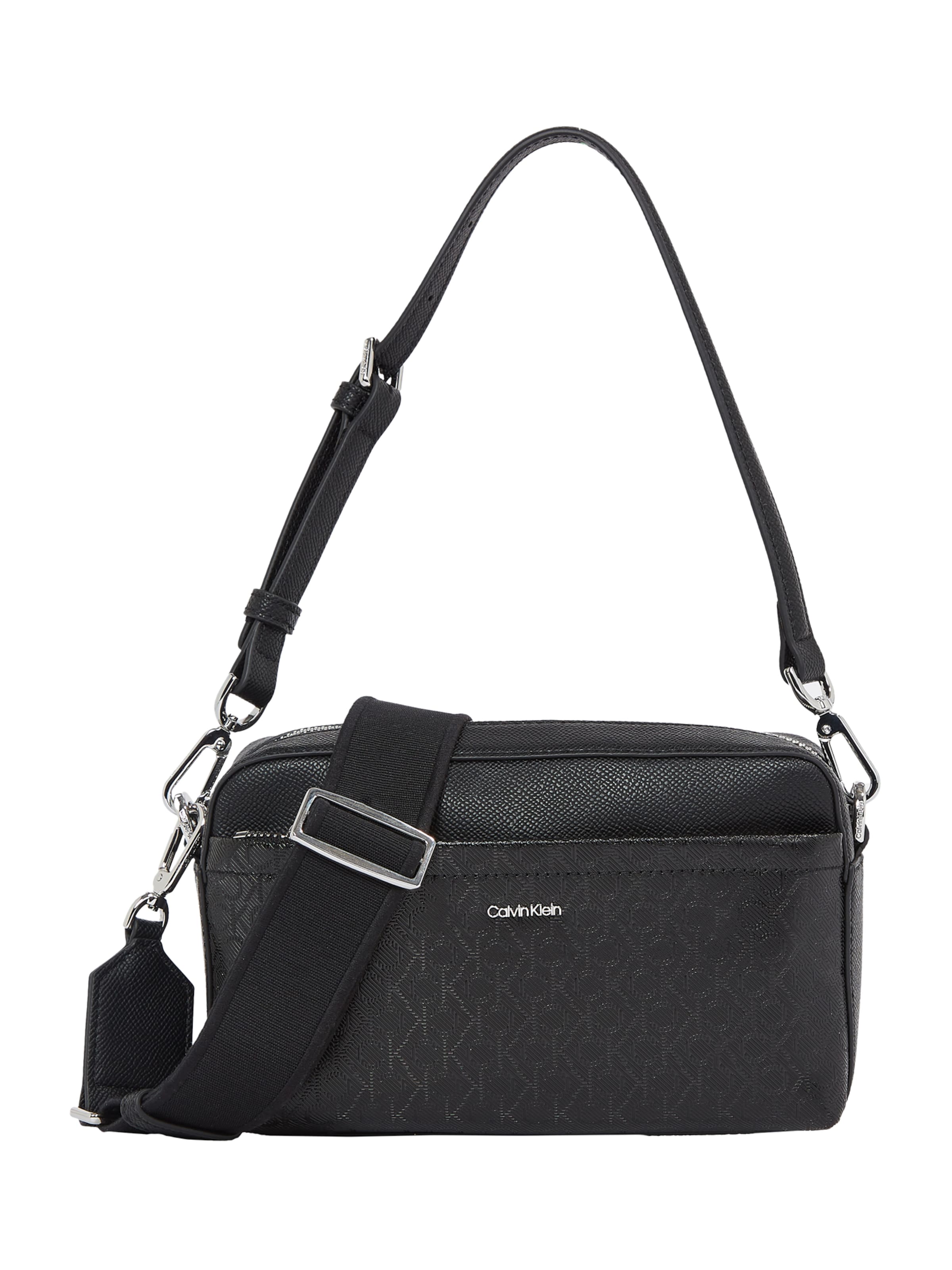 Calvin Klein Crossbody bag 'MUST' in Black: front