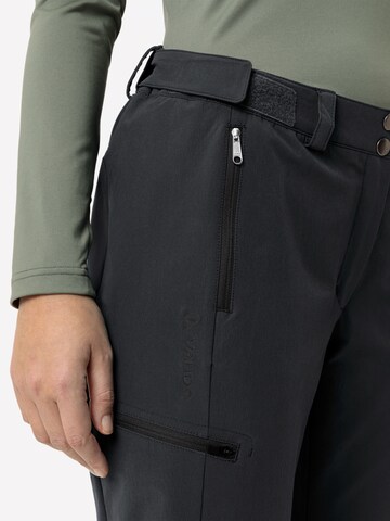 VAUDE Regular Outdoorhose 'W Skomer Winter P II' in Grau
