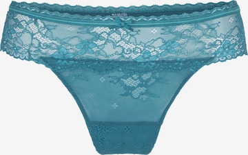 LingaDore Thong in Blue: front