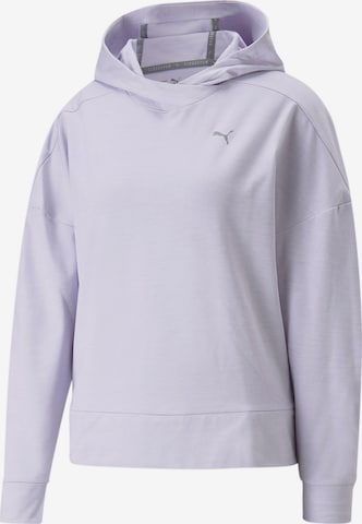 PUMASportska sweater majica - ljubičasta boja: prednji dio
