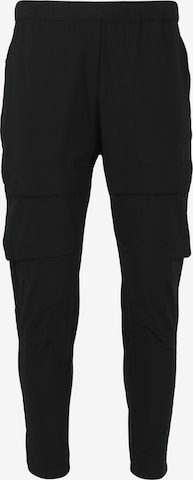 Virtus Regular Workout Pants 'Force' in Black: front