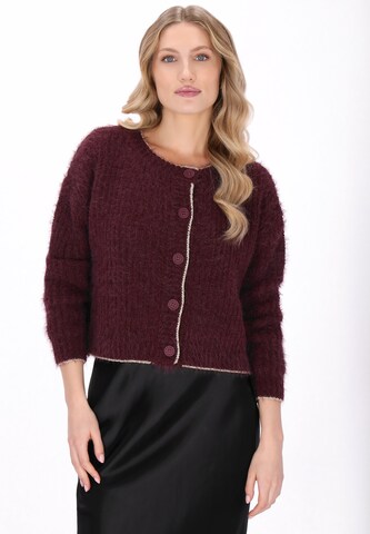 DreiMaster Vintage - Casaco de malha em vermelho: frente