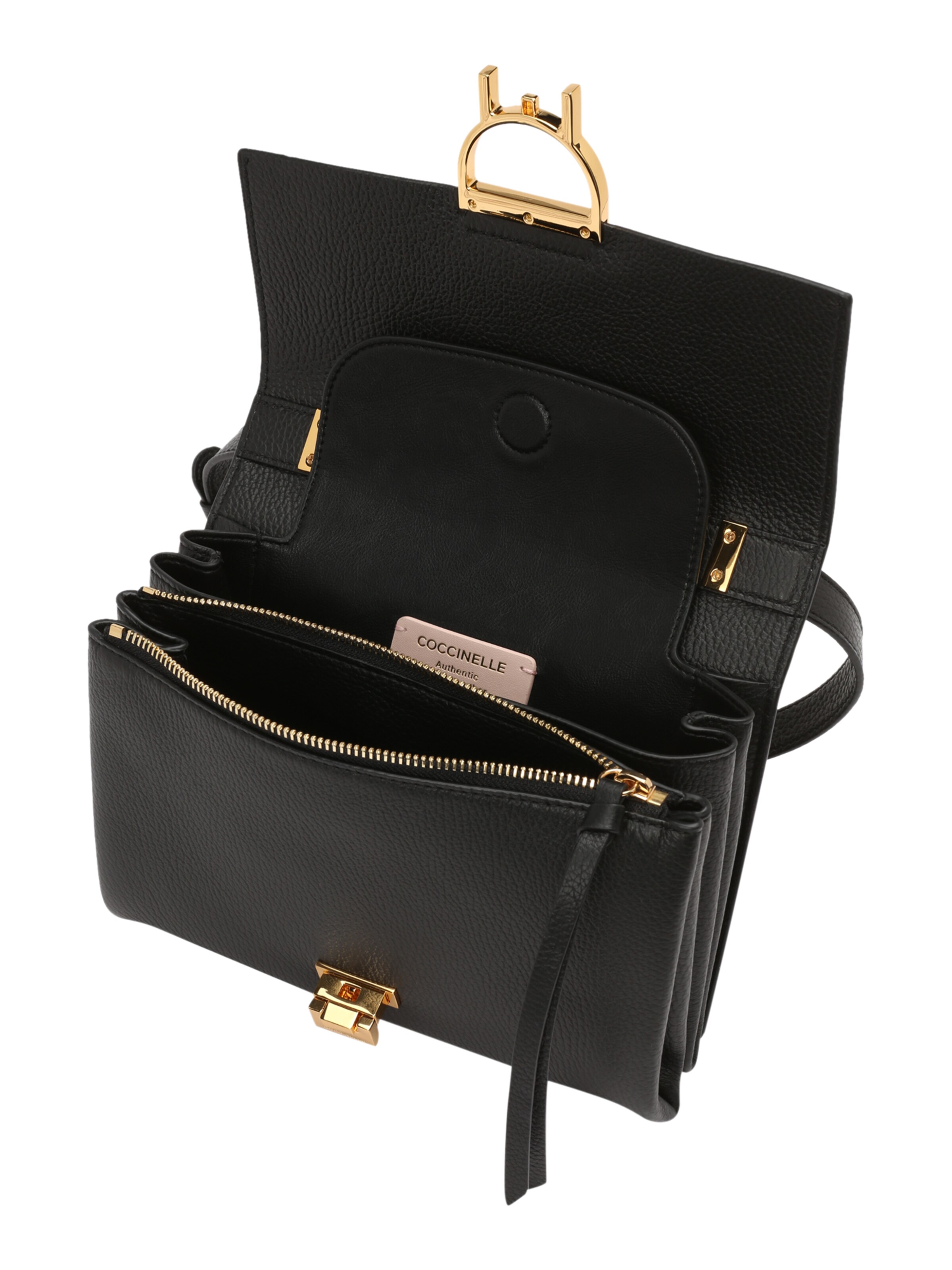 Coccinelle Schoudertas 'Arlettis' in Zwart