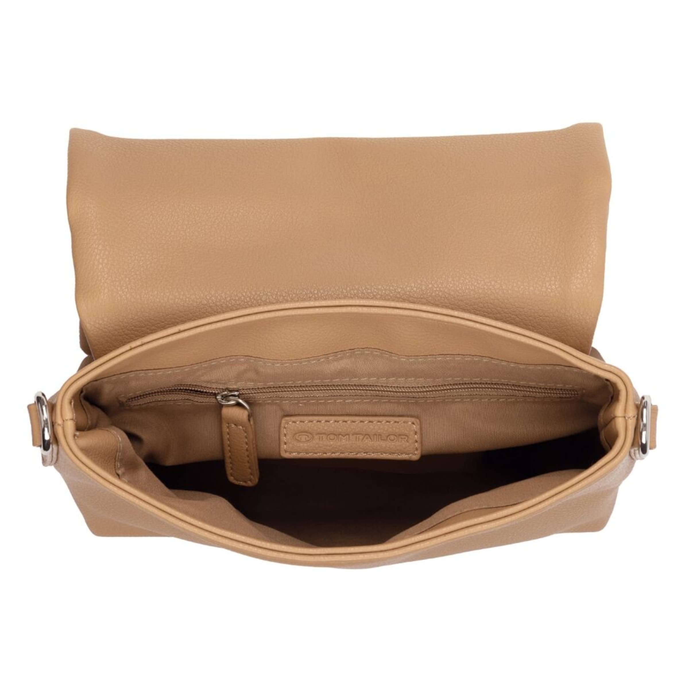 TOM TAILOR Umhängetasche in Beige