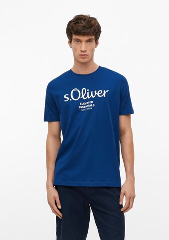 s.Oliver T-Shirt in Blau: Vorderseite