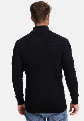 INDICODE JEANS Trui 'Alpha' in Zwart