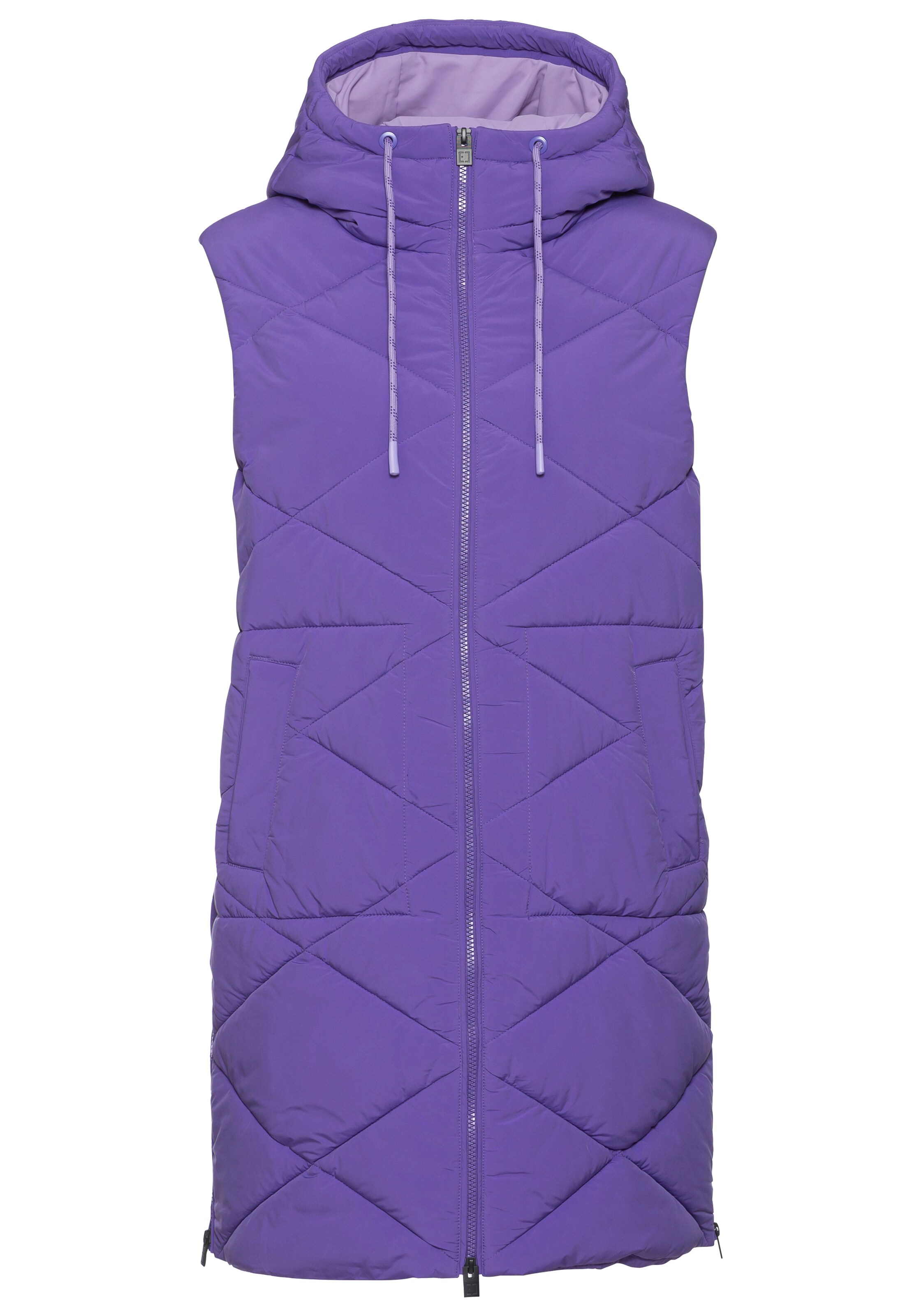 Elbsand Weste in Lila: Vorderseite