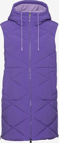 Elbsand Weste in Lila: Vorderseite