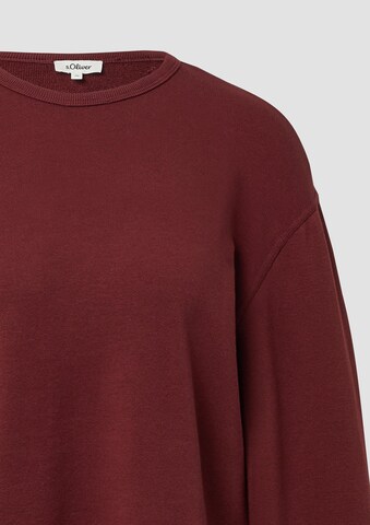 Sweat-shirt s.Oliver en rouge