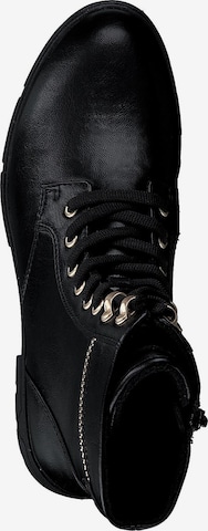 s.Oliver Lace-up bootie in Black