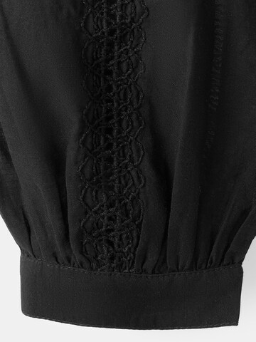 MANGO Blouse in Zwart