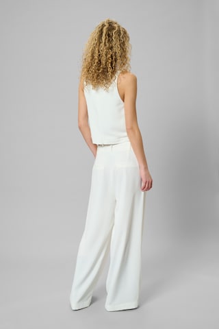 Wide Leg Pantalon 'MWMille' My Essential Wardrobe en blanc
