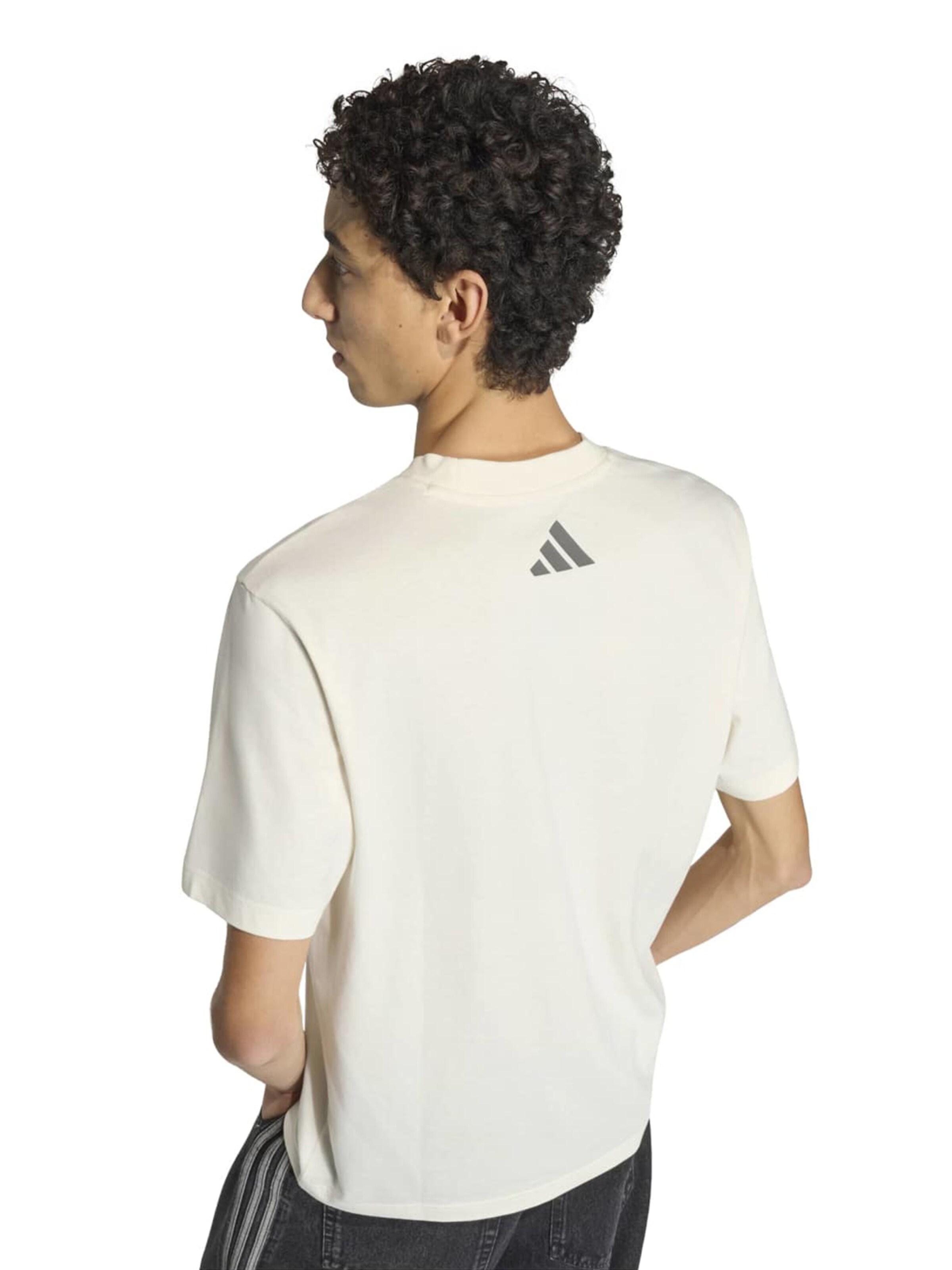 T-Shirt fonctionnel 'MER SA 01' ADIDAS SPORTSWEAR en blanc