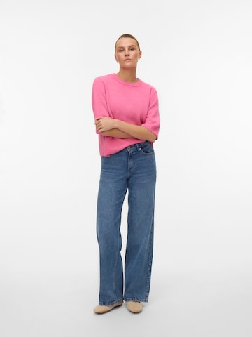 VERO MODA Sweater 'VMBOOM' in Pink