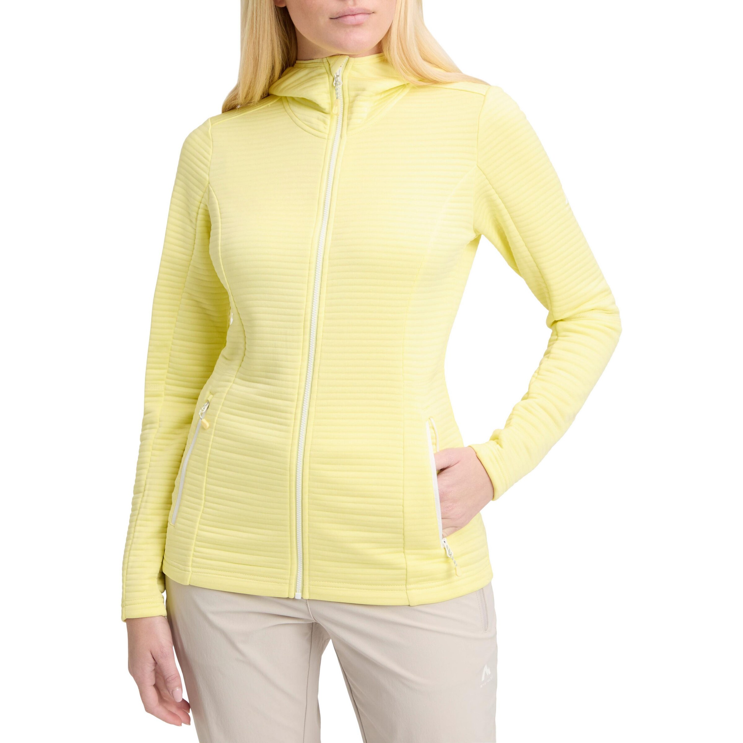 MCKINLEY Funktionsfleecejacke 'Aami' in Gelb