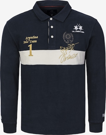 Maglietta ' MBP308 ' di La Martina in blu: frontale