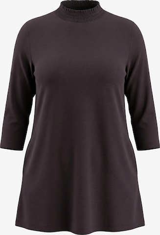 Ulla Popken Shirt in Braun: Vorderseite
