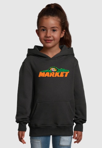 MARKET Sweatshirt 'Belly Of The Beast' in Black: front