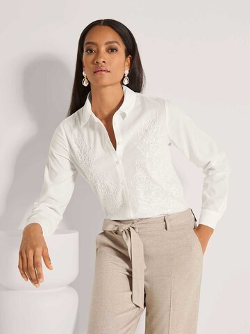 MADELEINE Bluse in Weiß