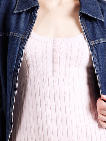 HOLLISTERPletena haljina - roza boja