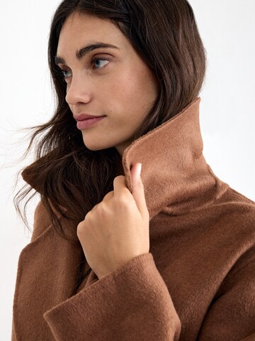 Phase Eight Between-Seasons Coat in Brown: side