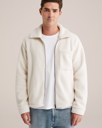 WE Fashion Overgangsjakke i hvid: forside