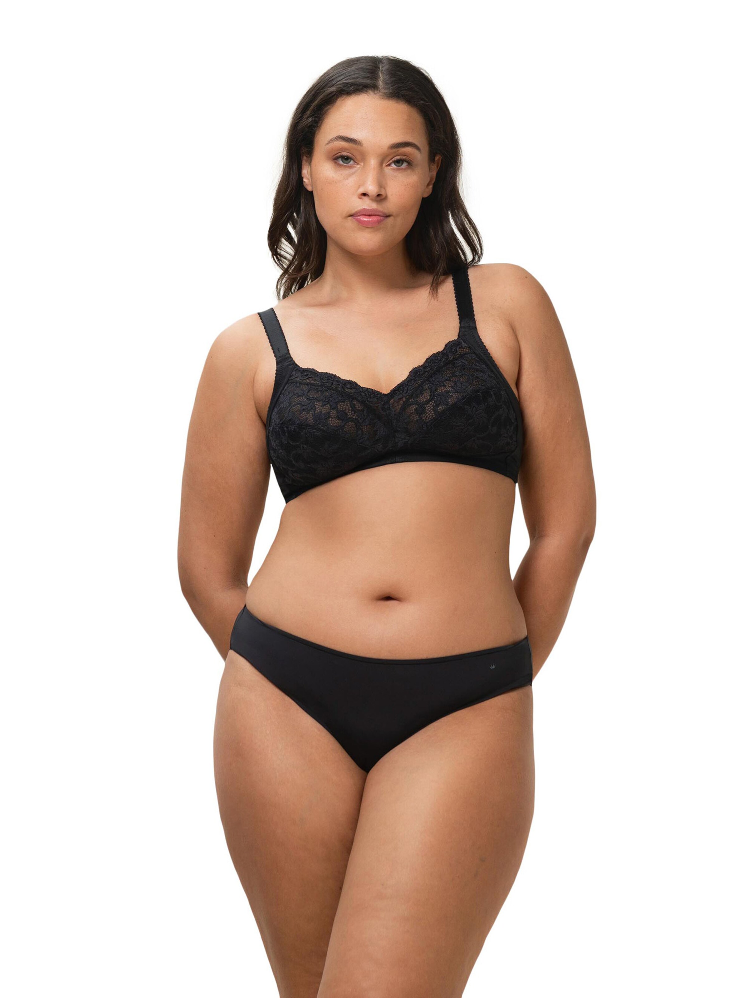 TRIUMPH Bügelloser BH 'Delicate Doreen' in Schwarz