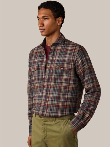 Regular fit Camicia 'Heritage Coutry' di Hackett London in blu
