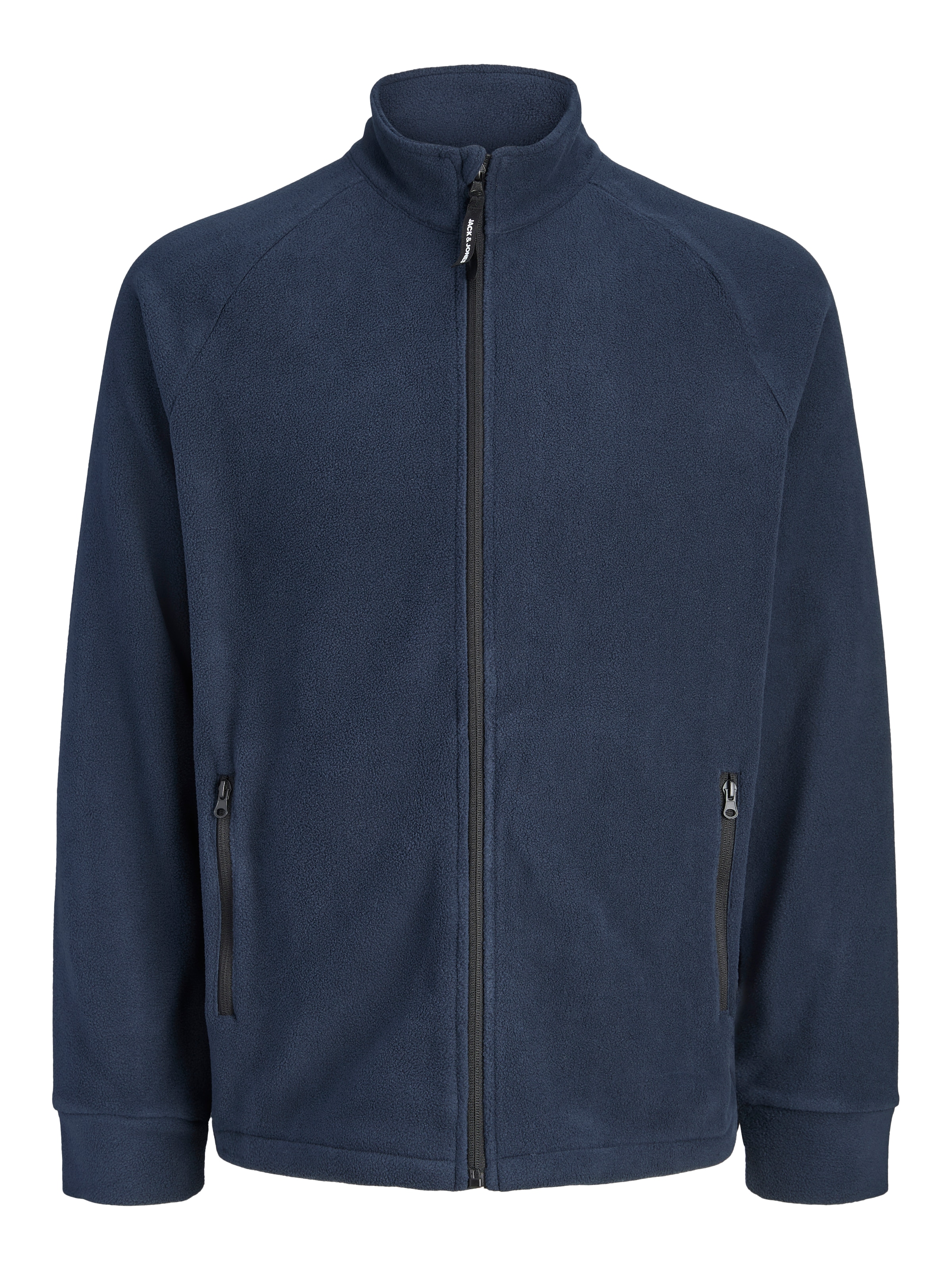 JACK & JONES Fleece Jacket 'JJPLUTO' in Blue: front