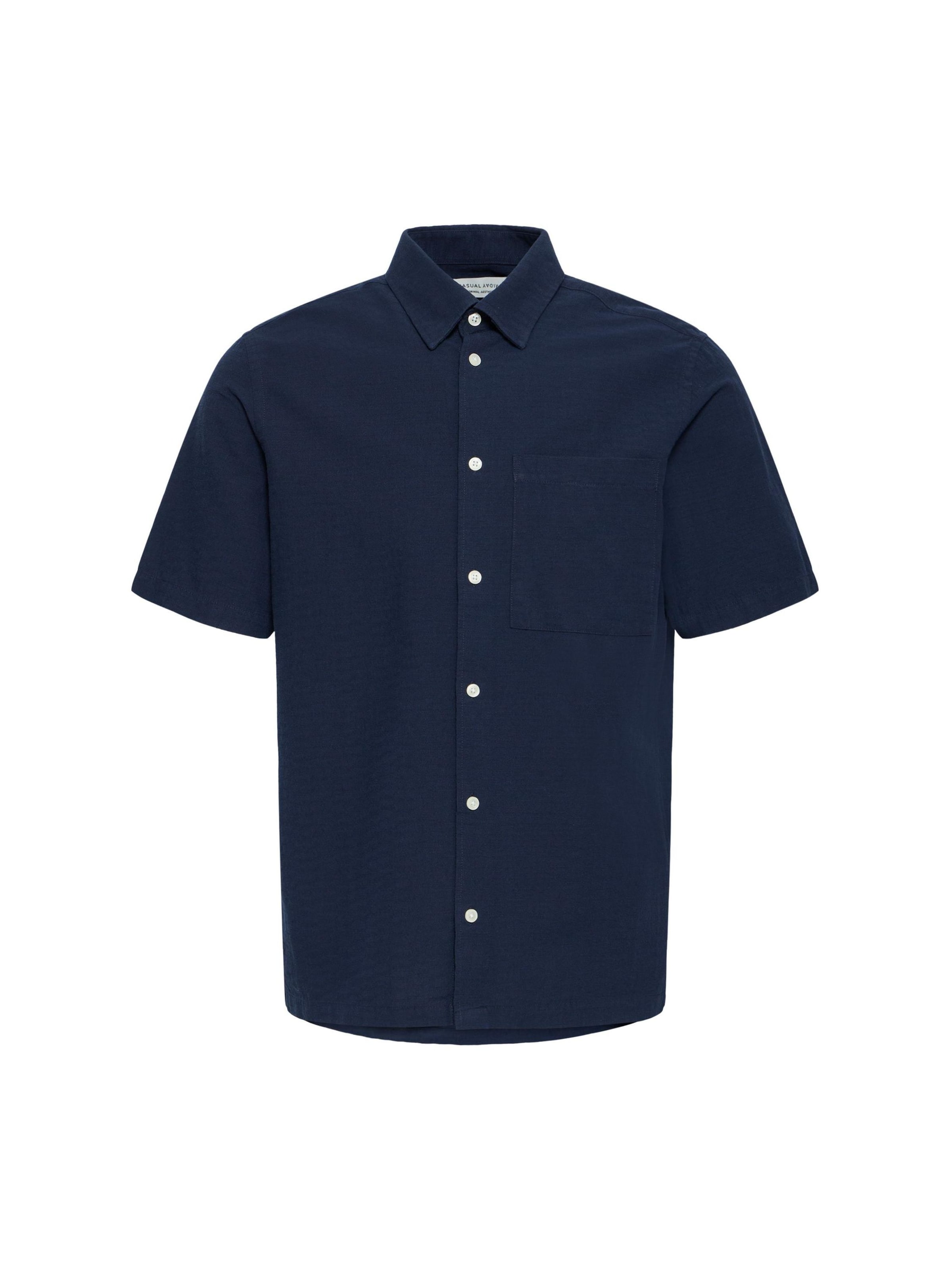 Coupe regular Chemise ' CFAaberg Structured ' Casual Friday en bleu : devant