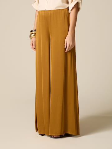 oltre Baggy Broek in Goud: voorkant