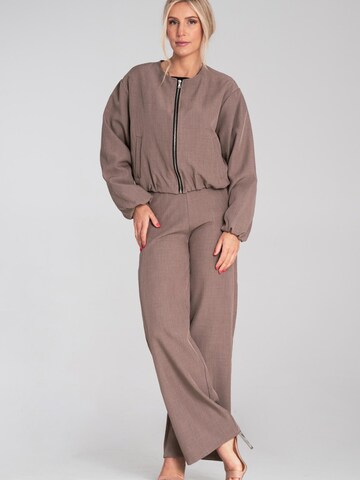 Figl Loosefit Broek 'M1197' in Bruin