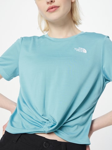 THE NORTH FACE Functioneel shirt 'FOUNDATION' in Blauw