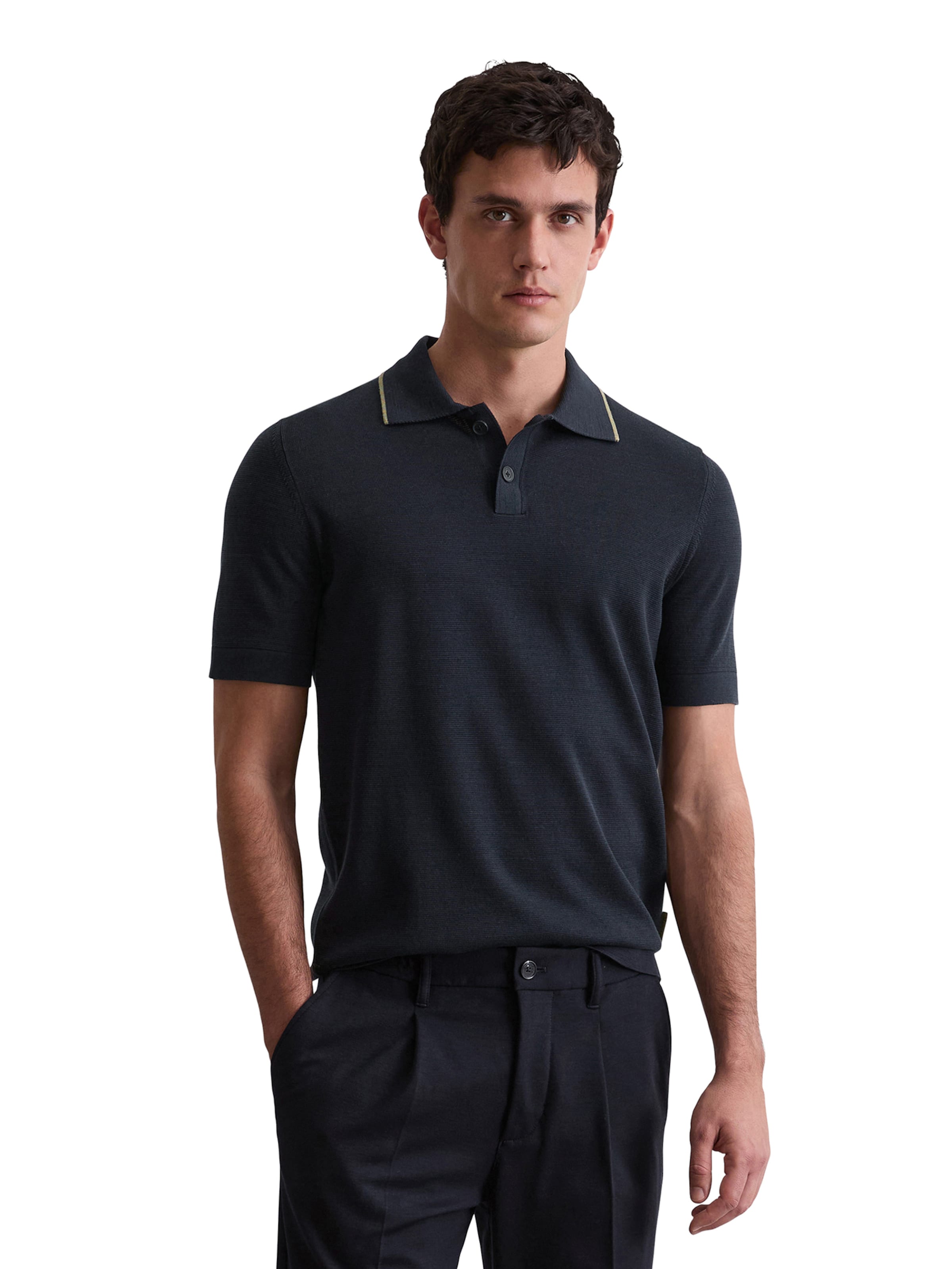 Marc O'Polo Poloshirt in Blau: Vorderseite