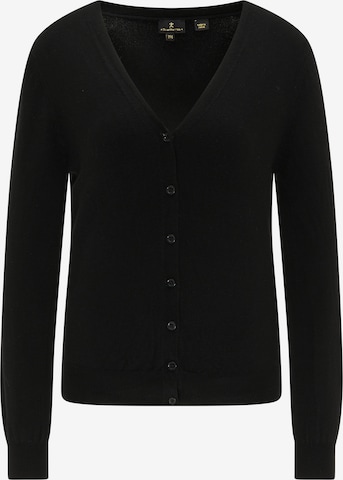 DreiMaster Klassik Knit cardigan in Black: front