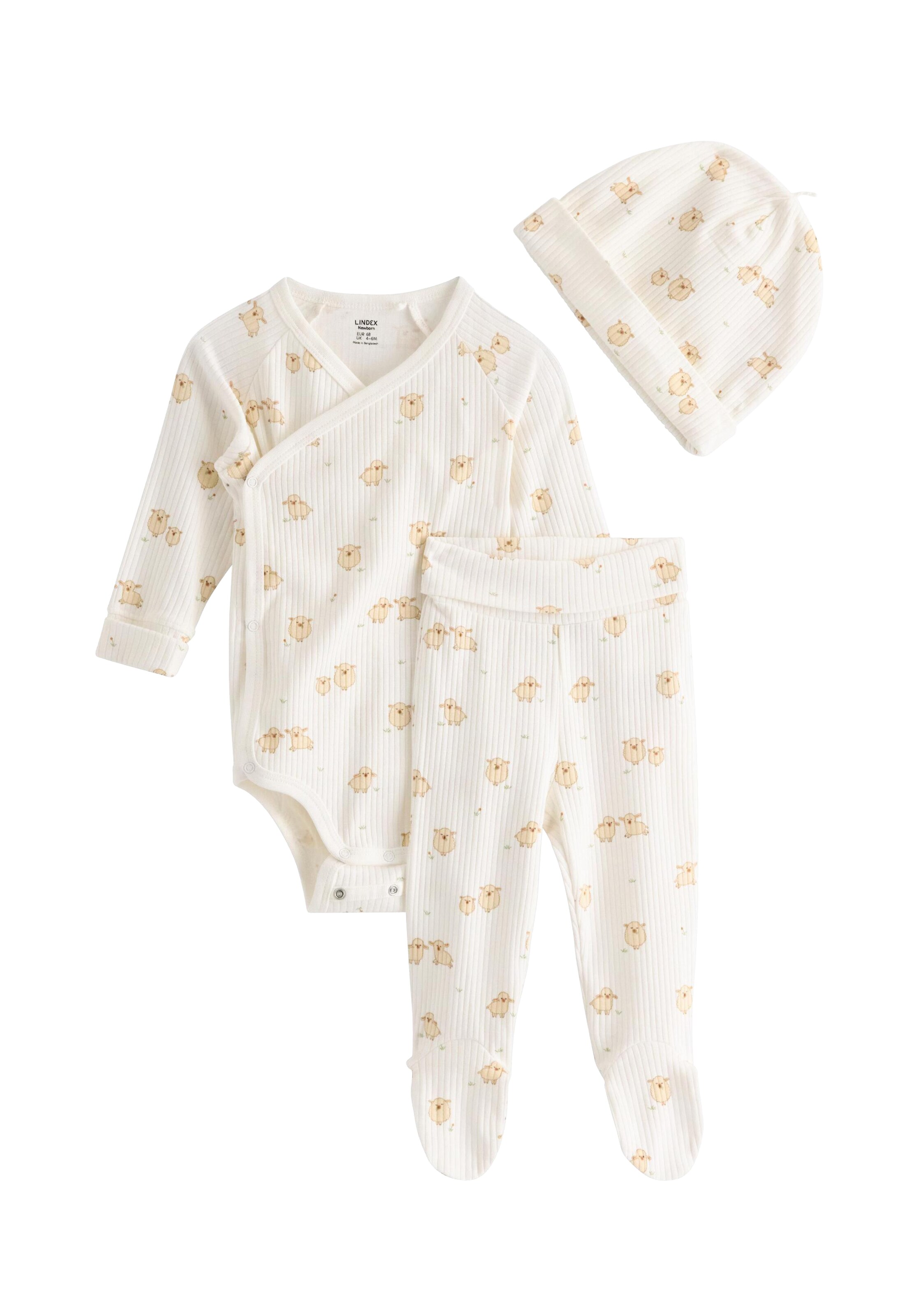 Lindex Set - Biela: predná strana