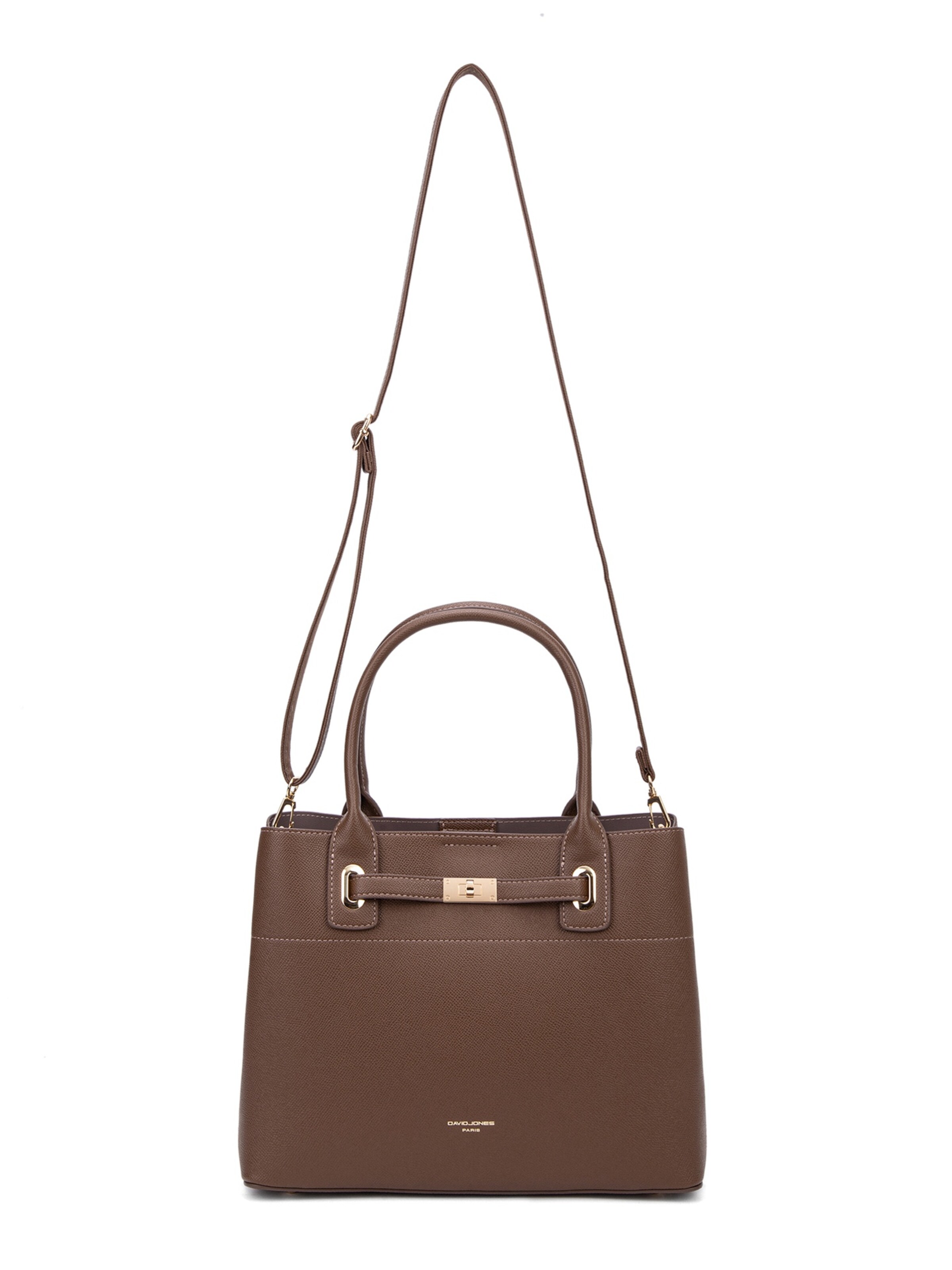David Jones Handbag in Brown: front