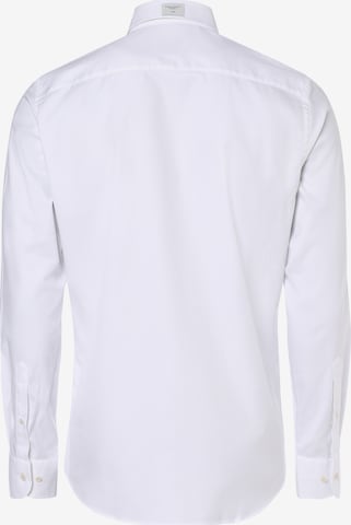 Profuomo Regular fit Zakelijk overhemd in Wit
