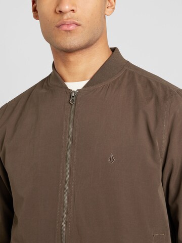 Veste mi-saison 'BURNWARD' Volcom en marron