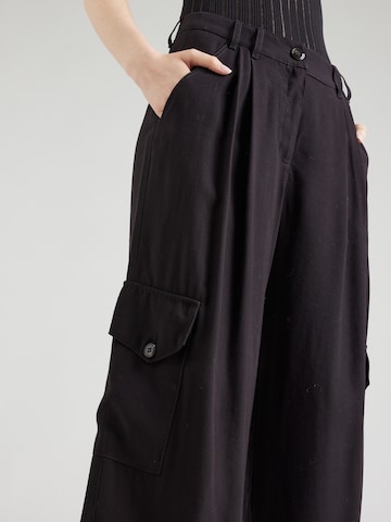 Loosefit Pantaloni cargo 'CORVINO' di MAX&Co. in nero