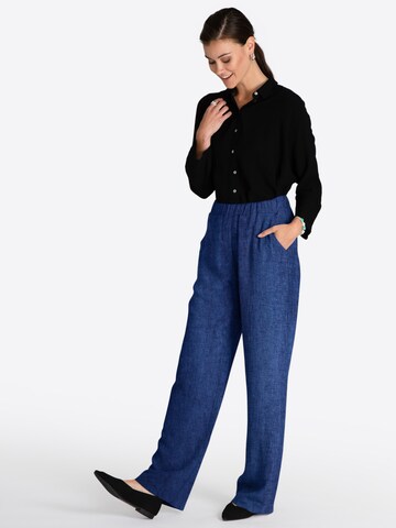 Jascha Stockholm Loosefit Hose in Blau