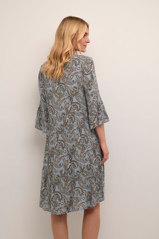 Kaffe Kleid in Blau