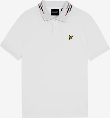 T-Shirt Lyle & Scott en blanc : devant