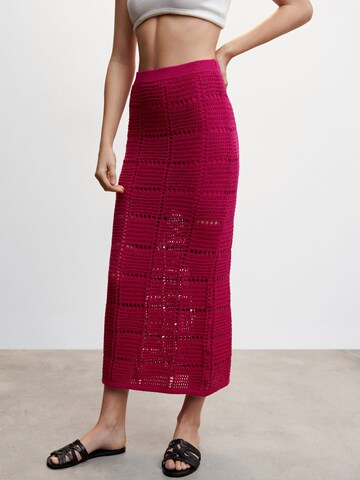 MANGO Nederdel 'Greta' i pink: forside