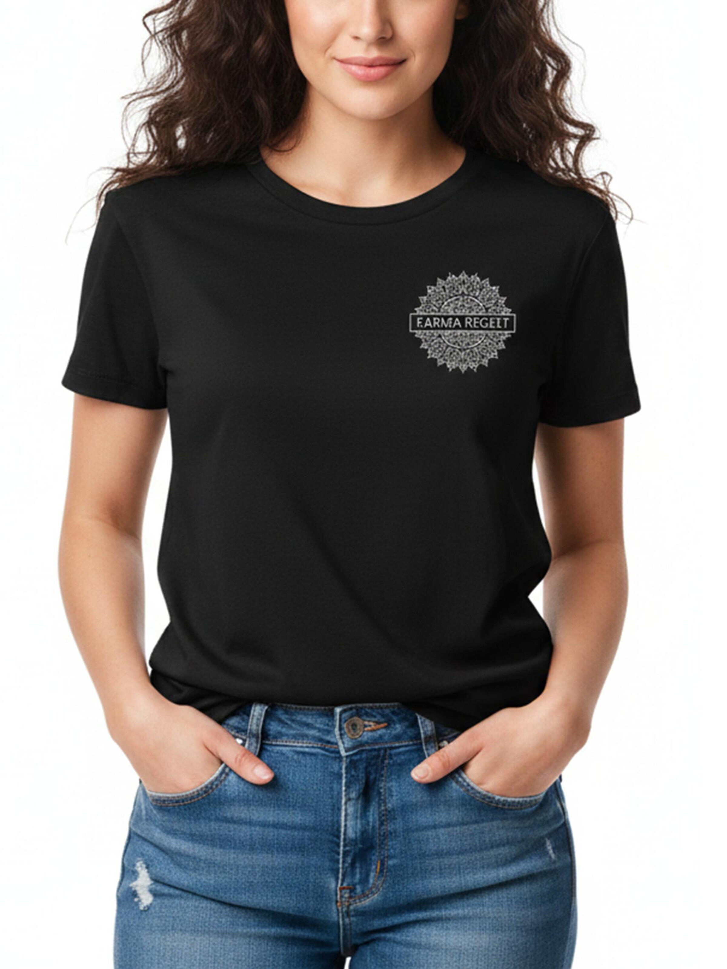 MAKAYA Shirt 'Karma Regelt' in Black