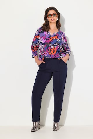 Ulla Popken Regular Hose in Blau