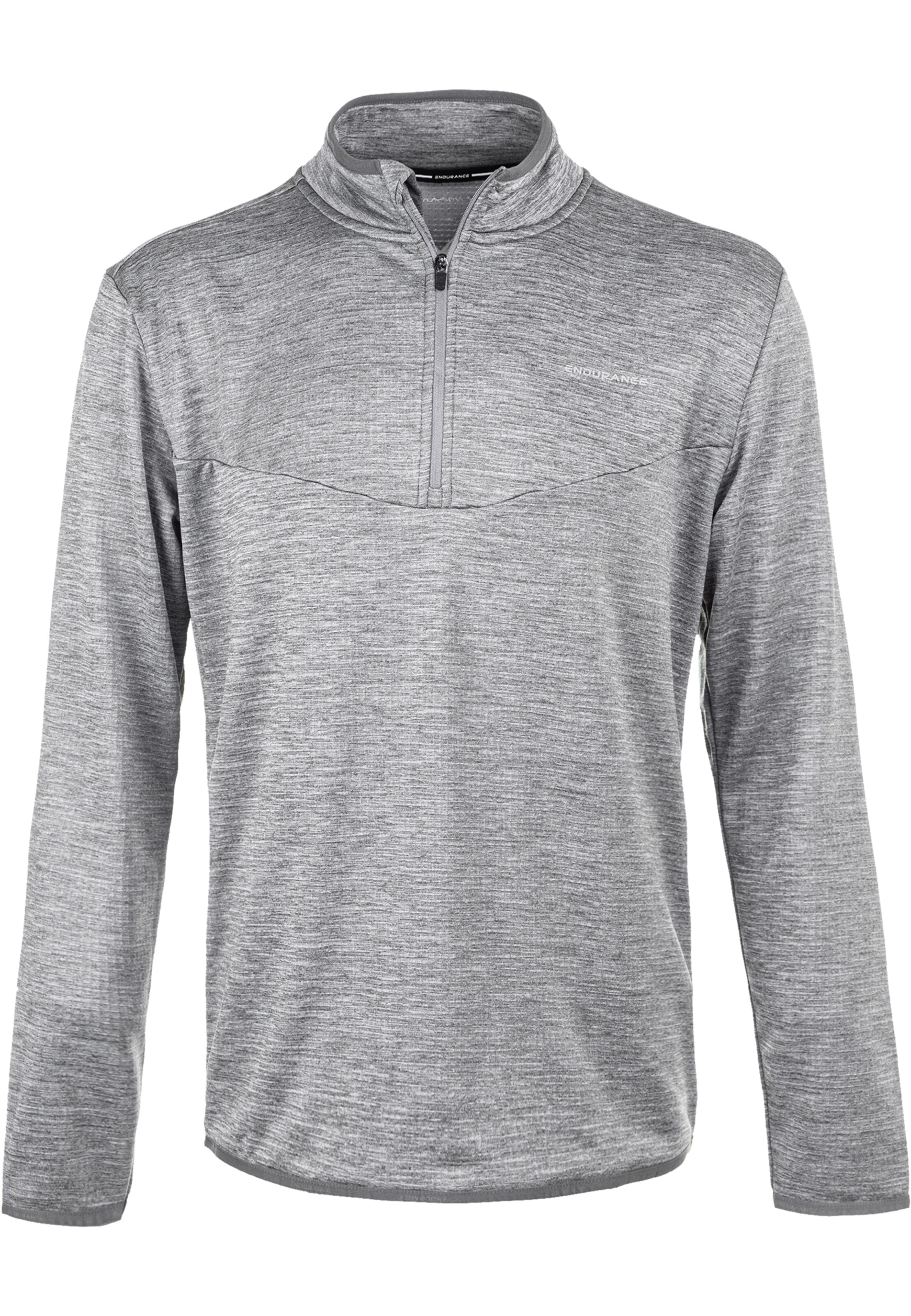 ENDURANCE Performance shirt 'Ledger' in Grey: front