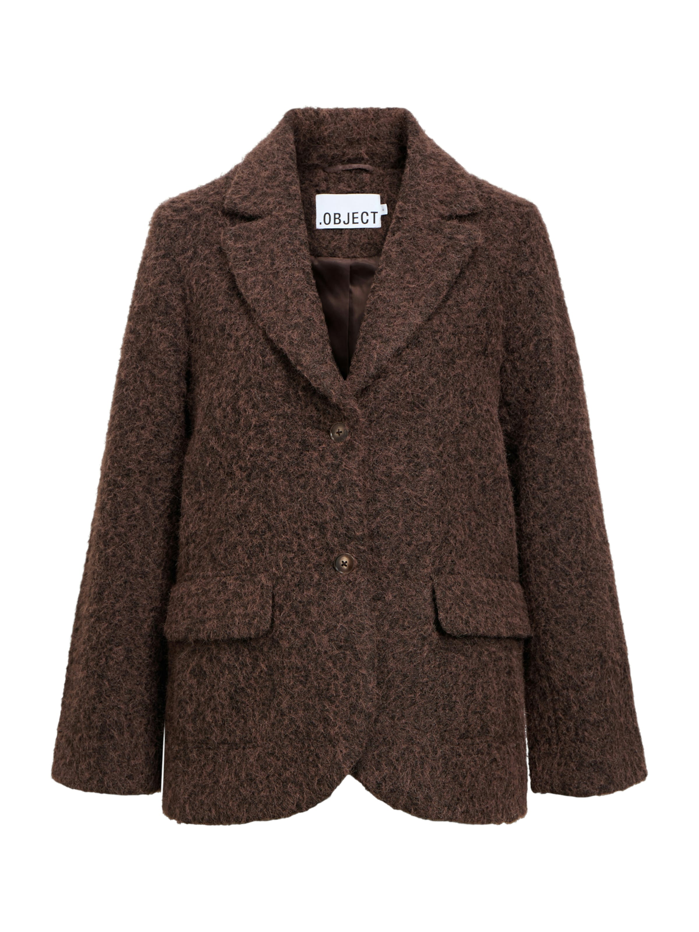 OBJECT - Blazer en marrón: frente